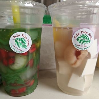 Palm Palm Sweet - Summer Dessert and Almond Panna Cotta - Desserts Near Me - Garden Grove, California