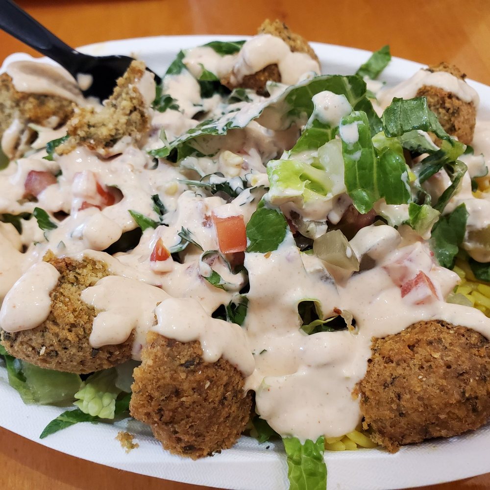 Sult'an Pepper - Memorial - Falafel platter - Mediterranean Near Me - Houston, Texas Sult'an Pepper - Memorial - Falafel platter - Mediterranean Near Me - Houston, Texas