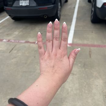 Malibu Nail Lounge - Builder Gel set done by Ping - Eyelash Service Near Me - Conroe, Texas