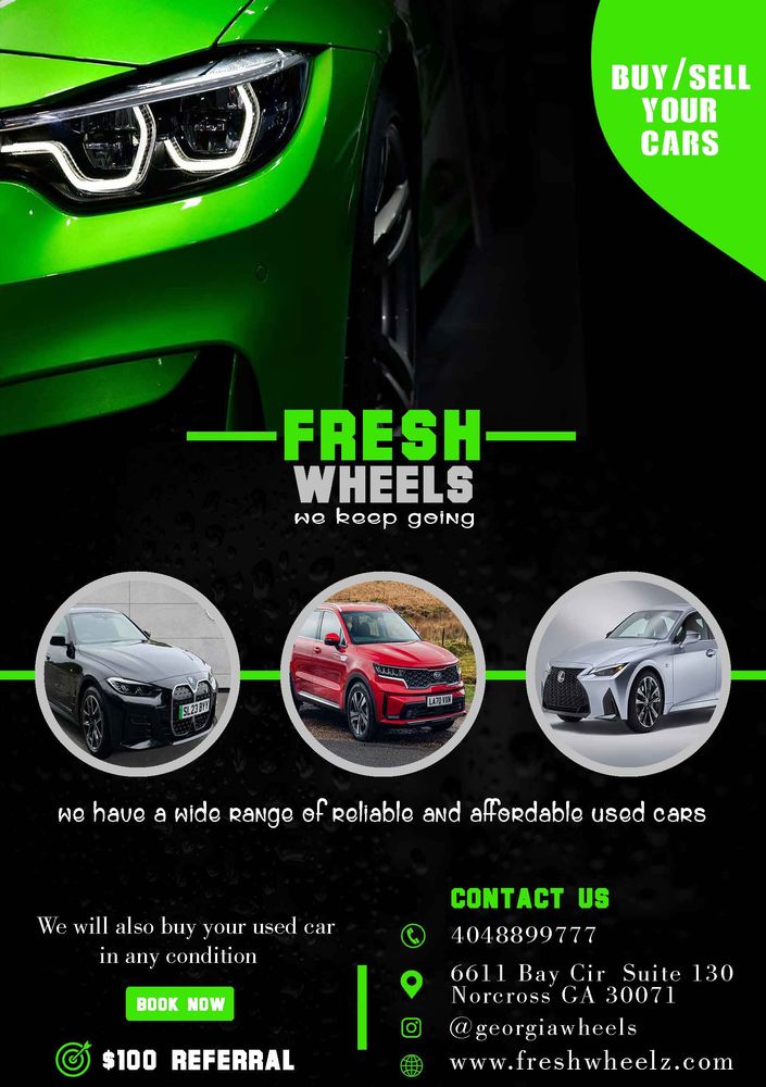 FRESH WHEELS 6611 Bay Cir, Norcross, Used Car Dealers