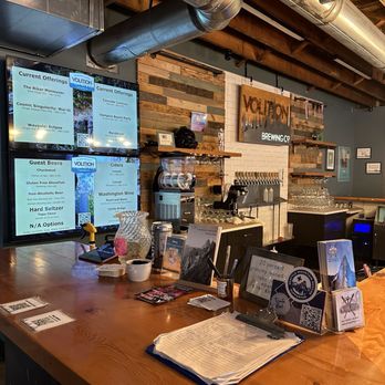 Volition Brewing - Bar area - Breweries Near Me - North Bend, Washington Volition Brewing - Bar area - Breweries Near Me - North Bend, Washington