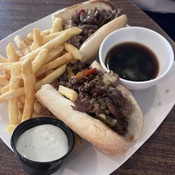 Rumours Sports Bar and Grill - Philly cheesesteak
