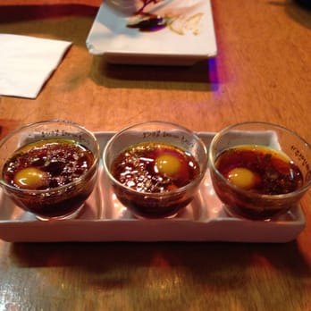 Sushi Asahi - Quail egg shooters - Sushi Bars Near Me - Riverside, California