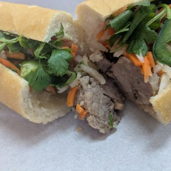 Paris Bakery - Meatball (xiu mai) banh mi - Bakeries Near Me - San Diego, California