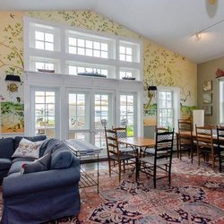 Paquachuck Inn - The lounge opens up onto a beautiful waterfront patio on the east branch of the river.