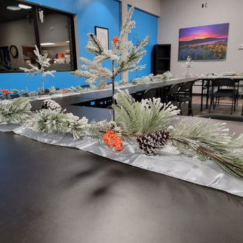 The DoughBro - a long table with pine cones and pine cones - Bakeries Near Me - Manhattan, Kansas The DoughBro - a long table with pine cones and pine cones - Bakeries Near Me - Manhattan, Kansas