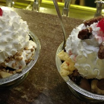 Jigger Shop - Chocolate Marshmallow Peanut and The Nutz sundaes. Price was more than they were worth. - Ice Cream & Frozen Yogurt Near Me - Mount Gretna, Pennsylvania Jigger Shop - Chocolate Marshmallow Peanut and The Nutz sundaes. Price was more than they were worth. - Ice Cream & Frozen Yogurt Near Me - Mount Gretna, Pennsylvania