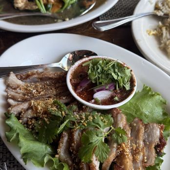 Lers Ros Thai - Grilled Pork Shoulder "Koh Moo Yang" - Thai Near Me - San Francisco, California Lers Ros Thai - Grilled Pork Shoulder "Koh Moo Yang" - Thai Near Me - San Francisco, California