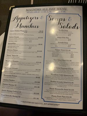 Menu photo 3 Magnim's El Paso, TX Menu photo 3 Magnim's El Paso, TX