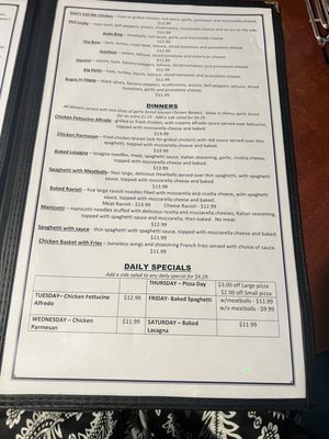 Menu photo 3 Pizzaboyz Palatka, FL