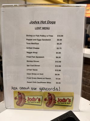 Menu photo 5 Jody's Hot Dogs Joliet, IL Menu photo 5 Jody's Hot Dogs Joliet, IL