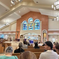 Our Lady of Lourdes Catholic Church - Inside