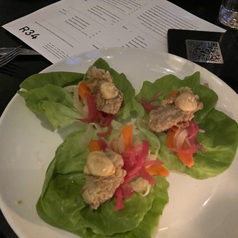 Row 34 - Seaport - Lettuce Cups - New American Near Me - Boston, Massachusetts