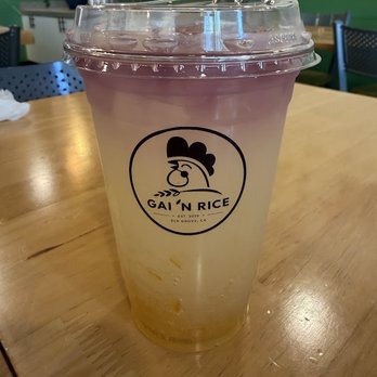 Gai 'N Rice - Anchan Lemon Drink - Thai Near Me - Elk Grove, California