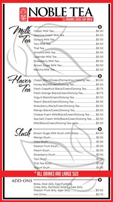 Menu photo 6 Noble Tea Los Angeles, CA Menu photo 6 Noble Tea Los Angeles, CA