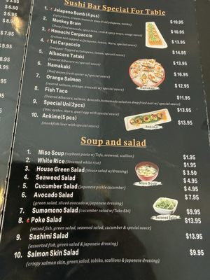 Menu photo 8 Kiya Sushi Fremont, CA