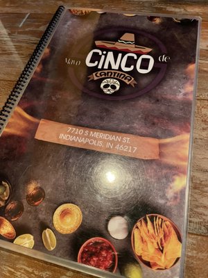 Menu photo 7 Cinco Indianapolis, IN