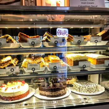 Second Cup - a variety of cakes in a display case - Coffee & Tea Near Me - Toronto, Ontario Second Cup - a variety of cakes in a display case - Coffee & Tea Near Me - Toronto, Ontario