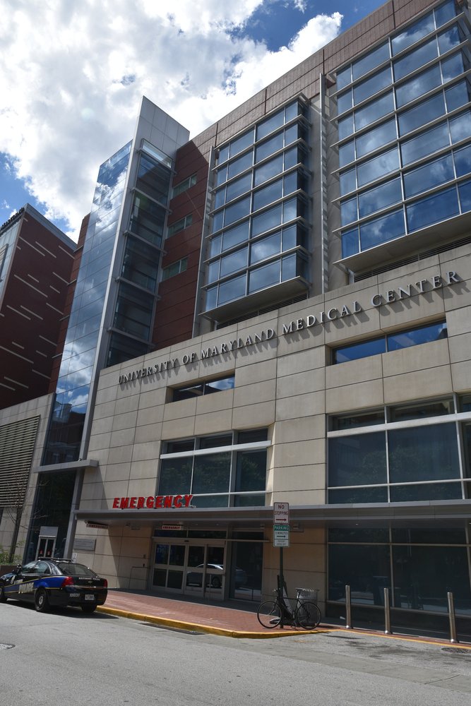 UNIVERSITY OF MARYLAND MEDICAL CENTER EMERGENCY ROOM Updated March 2024 22 S Greene St