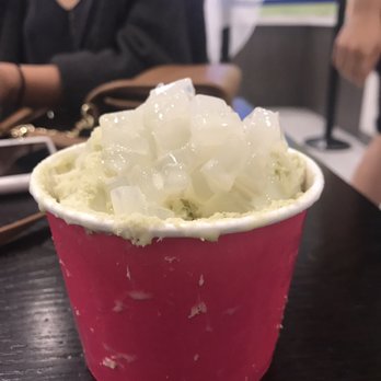 Dzert - Green tea with coconut jelly! - Coffee & Tea Near Me - Buena Park, California Dzert - Green tea with coconut jelly! - Coffee & Tea Near Me - Buena Park, California