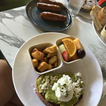 Siempre Restaurant - Avocado Toast with a side of sausage - Breakfast & Brunch Near Me - Toronto, Ontario Siempre Restaurant - Avocado Toast with a side of sausage - Breakfast & Brunch Near Me - Toronto, Ontario