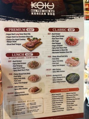 Menu photo 2 Kotu Korean BBQ Tucson, AZ