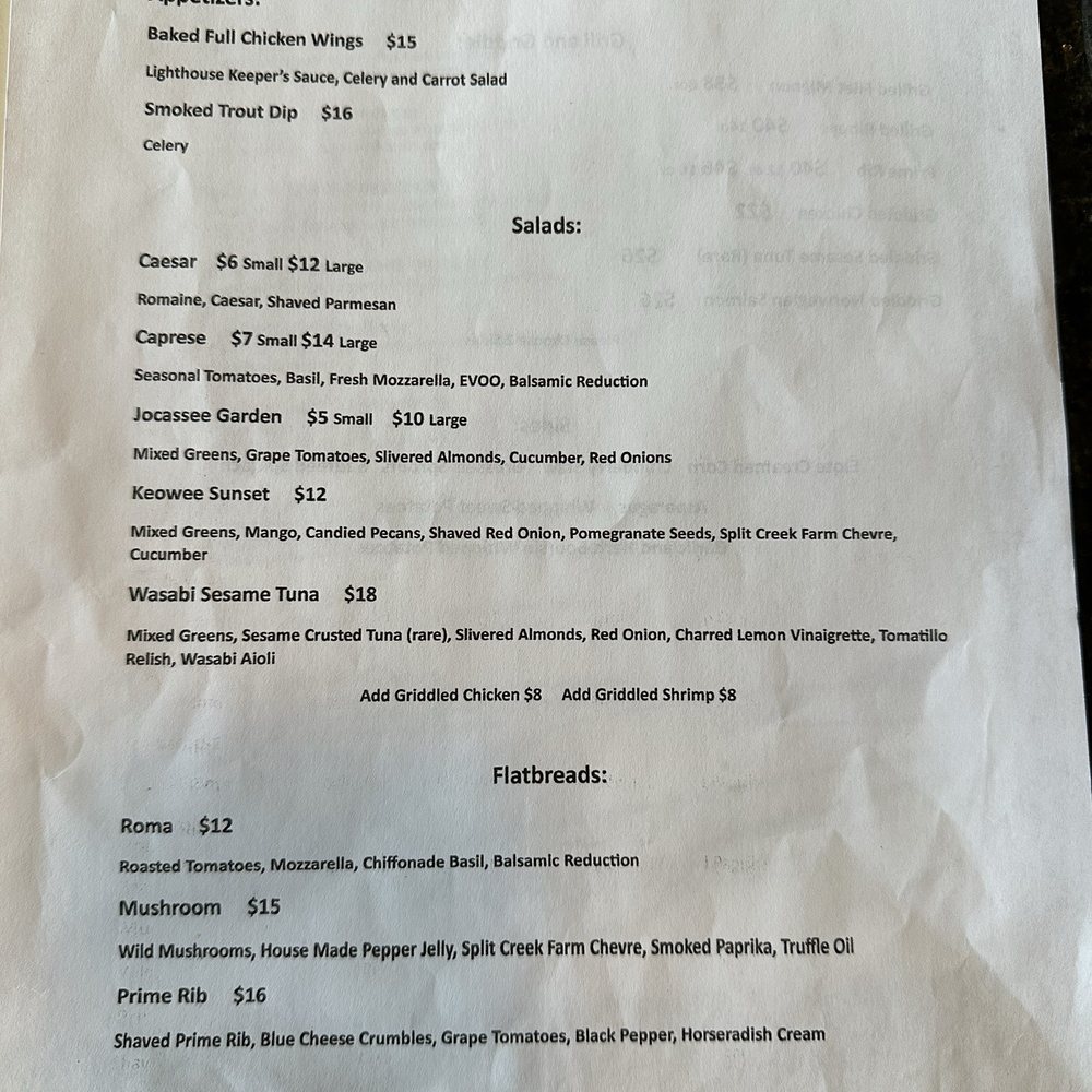 The Lighthouse - Gluten free menu - New American Near Me - Seneca, South Carolina The Lighthouse - Gluten free menu - New American Near Me - Seneca, South Carolina