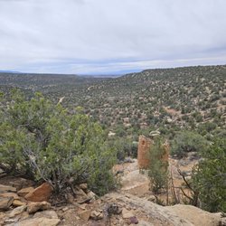 Painted Hand Pueblo Historic Landmark Trail - The structure - a guard tower