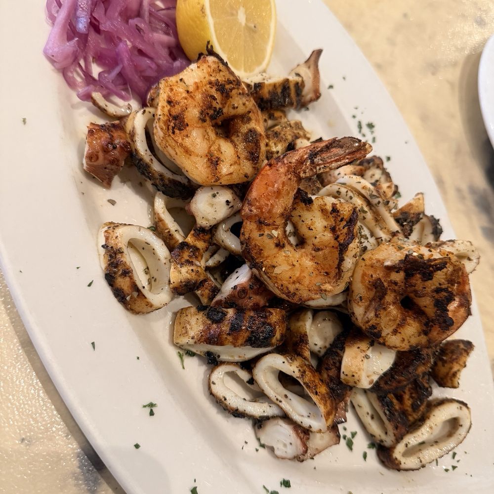 Greek Taverna - Seafood Platter (for Two) - Greek Near Me - Edgewater, New Jersey Greek Taverna - Seafood Platter (for Two) - Greek Near Me - Edgewater, New Jersey