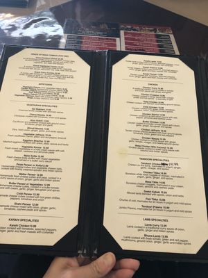 Menu photo 1 Grace of India Vancouver, BC Menu photo 1 Grace of India Vancouver, BC