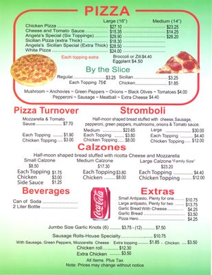 Menu photo 1 Angela's Pizzeria Islip, NY