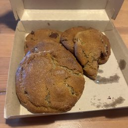 THEIR WARM CHOCOLATE CHIP COOKIES! THEIR WARM CHOCOLATE CHIP COOKIES!