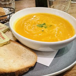 Abbey Road Cafe - Pumpkin soup
