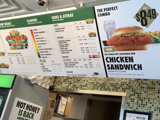 Menu photo 2 Wingstop Benton Harbor, MI