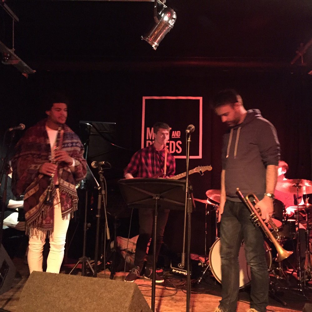 Matt and Phreds - They let people from the audience sign up and go play w them. - Dance Clubs Near Me - Manchester, XGM
