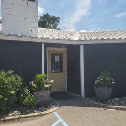 Block and Brew - Entrance door