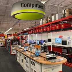 Staples - They have a great Electronic section
