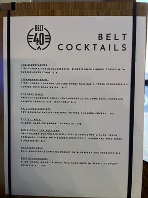 Menu photo 2 Belt40 Cocktail Lounge & Kitchen Eufaula, OK Menu photo 2 Belt40 Cocktail Lounge & Kitchen Eufaula, OK