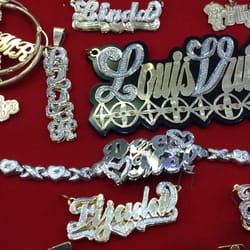 Golden Square Jewelry - Custom Name pieces. *Any shape, name, design, color, or karat.* 100% customizable.