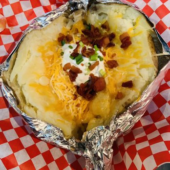 The Fish Place - Baked potato - Seafood Near Me - La Marque, Texas