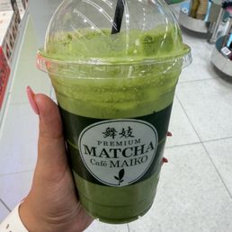 Double matcha latte Double matcha latte