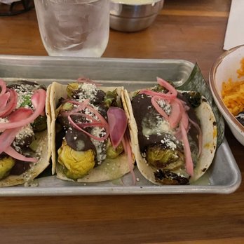 Jose and Sons - Fried Brussel Sprouts Taco - New American Near Me - Raleigh, North Carolina Jose and Sons - Fried Brussel Sprouts Taco - New American Near Me - Raleigh, North Carolina