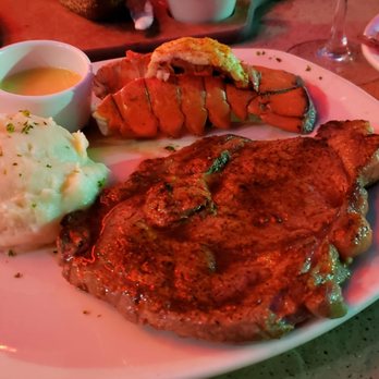 Outback Steakhouse - This was the actual size of my lobster tail ($9.99) - Steakhouses Near Me - Arcadia, California Outback Steakhouse - This was the actual size of my lobster tail ($9.99) - Steakhouses Near Me - Arcadia, California