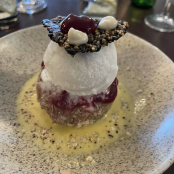 Glengarriff Eccles Hotel - Coconut dessert-- fabulous - Hotels Near Me