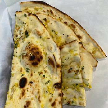 IndianBistro14 - Garlic Naan - Indian Near Me - Arlington, Texas
