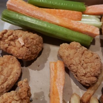 Buffalo Wild Wings - Yes that is a photo of rotten celery. It was mushy and disgusting @ - Chicken Wings Near Me - Burleson, Texas