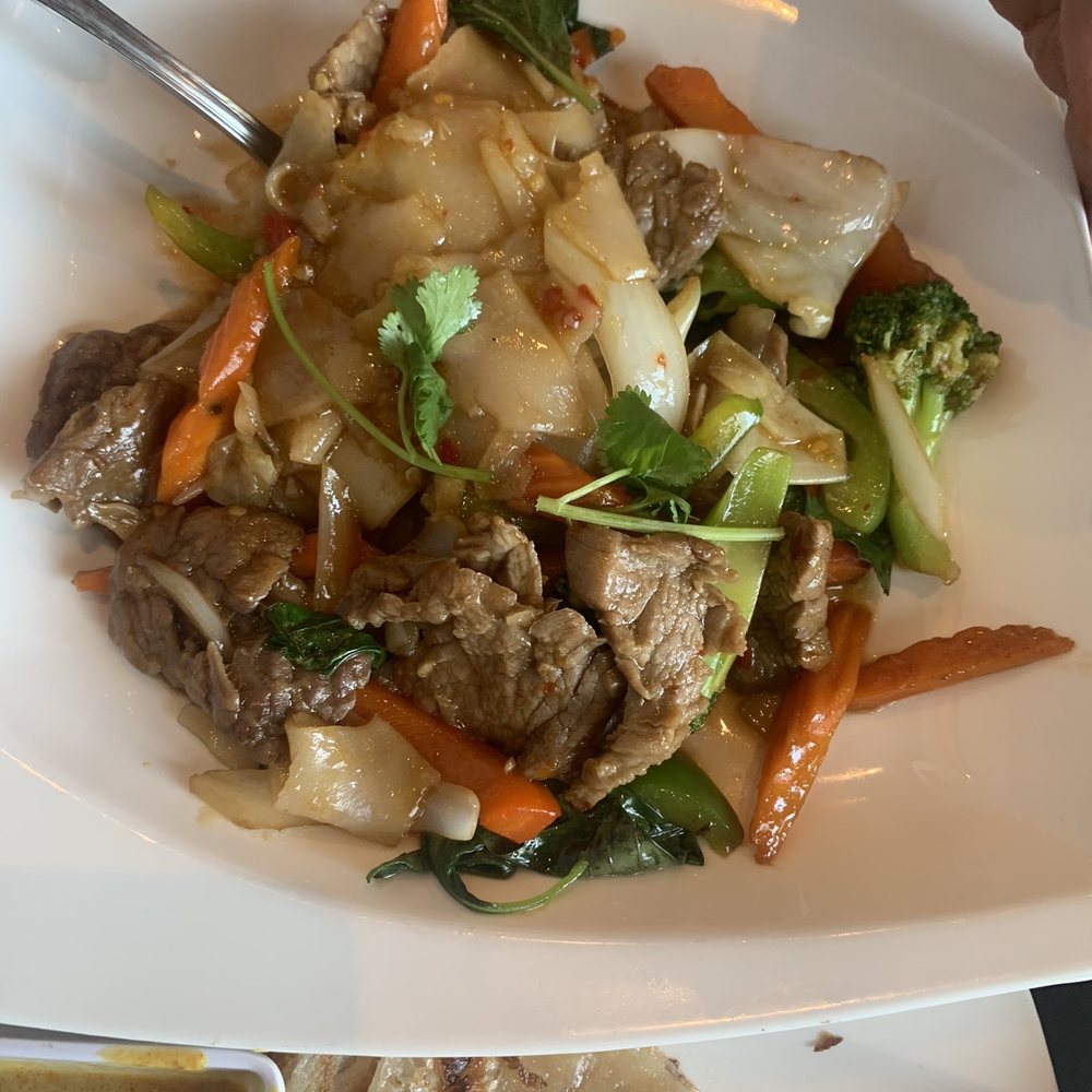Thai Square - Pad ke mao with beef 2/5 (small quantity) - Thai Near Me - Sugar Land, Texas Thai Square - Pad ke mao with beef 2/5 (small quantity) - Thai Near Me - Sugar Land, Texas