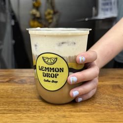 Lemmon Drop Coffee Shop - Banana Float Latte
