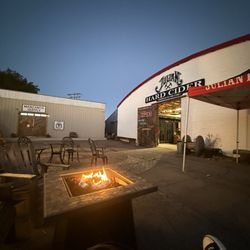 Julian Hard Cider - Outside seating area