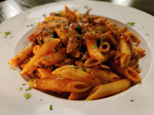 Photo of Sangiovese Ristorante - Indianapolis, IN, US. Penne alla Emiliana